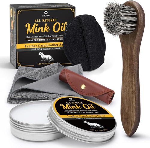 Meker mink oil - mink, leather