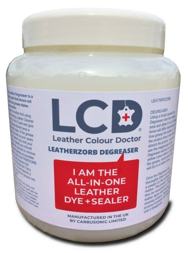 Leather degreaser for removing - for,
