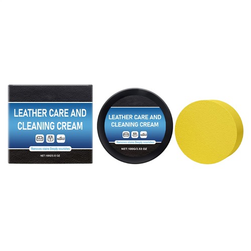 Leather cleaner cream stain - leather,